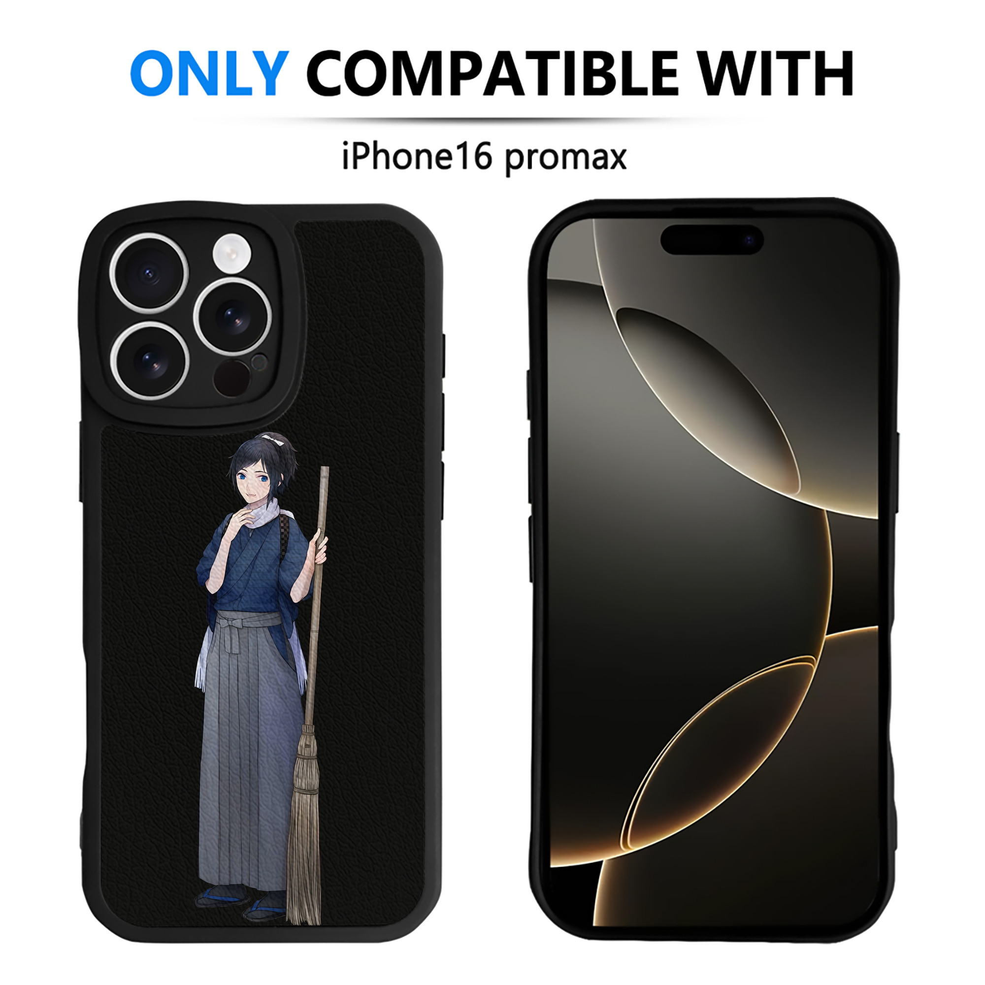 （画像用） 刀剣乱舞 Touken Ranbu 【iPhone 16シリーズ対応】シリコンスマホケース（レザー調） 材質：シリコン